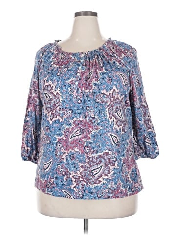 Chaps 3/4 Sleeve T-Shirt (view 1)