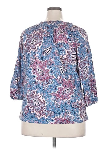 Chaps 3/4 Sleeve T-Shirt (view 2)