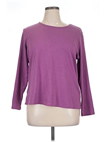 Draper's & Damon's 3/4 Sleeve Top (view 1)