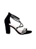 Top Moda Black Silver Sandals Size 6 1/2 - photo 1