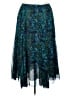 Ruby Rd. 100% Polyester Paisley Teal Formal Skirt Size 18 - photo 1