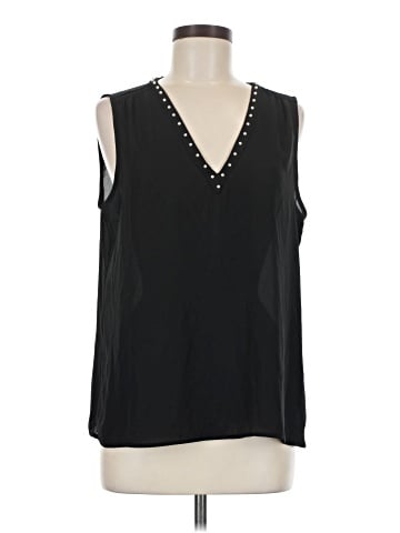 Karl Lagerfeld Paris Sleeveless Blouse (view 1)