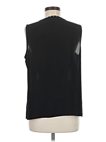 Karl Lagerfeld Paris Sleeveless Blouse (view 2)