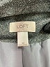 Ann Taylor LOFT Outlet 100% Polyester Tweed Gray Blazer Size XS - photo 6