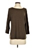 Dokotoo Brown 3/4 Sleeve Top Size S - photo 1