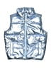 Old Navy 100% Polyester Metallic Silver Vest Size 8 - photo 1