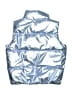 Old Navy 100% Polyester Metallic Silver Vest Size 8 - photo 2