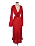 ASOS Design 100% Polyester Red Cocktail Dress Size 4 (tall) - photo 1