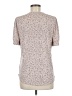 Adrianna Papell Tan Short Sleeve Blouse Size M - photo 2