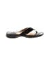 Born 100% Leather Black Flip Flops Size 8 - photo 1