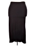 Jarbo Solid Black Casual Skirt Size 32 - photo 1