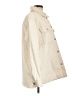 Old Navy 100% Cotton Solid Ivory Coat Size L (tall) - photo 4