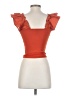 Shein Orange Sleeveless Blouse Size 2 - photo 2