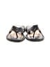 Born 100% Leather Black Flip Flops Size 8 - photo 2