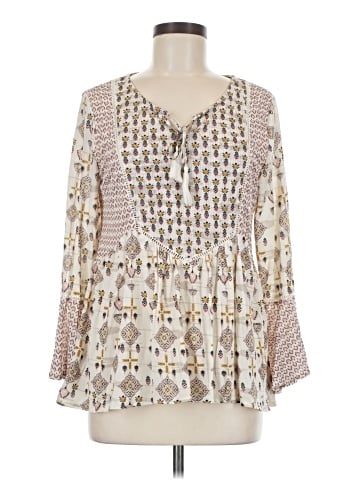 Style&Co Long Sleeve Blouse (view 1)