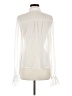 Meraki 100% Polyester Ivory Long Sleeve Blouse Size M - photo 2