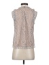 WAYF Silver Sleeveless Blouse Size XS - photo 2