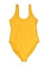 Old Navy Solid Yellow One Piece Swimsuit Size M - photo 1