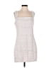 Amber x Meshki 100% Polyester Tweed White Casual Dress Size XL - photo 1