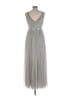 BHLDN 100% Polyester Gray Cocktail Dress Size 10 - photo 2