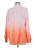 J.Jill Color Block Pink Long Sleeve Button-Down Shirt Size M - photo 2