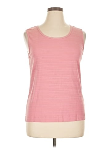 Lands' End Sleeveless T-Shirt (view 1)