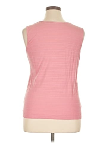 Lands' End Sleeveless T-Shirt (view 2)