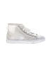 Adidas Metallic Silver White Sneakers Size 7 - photo 1