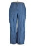MICHAEL Michael Kors Blue Casual Pants Size 2X - photo 1