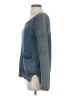 Splendid 100% Cotton Blue Pullover Sweater Size S - photo 5
