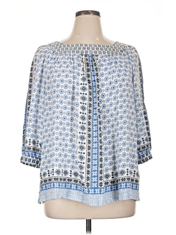 Caffé Marrakesh 3/4 Sleeve Blouse (view 1)