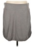 Athleta Solid Gray Casual Skirt Size M (tall) - photo 1