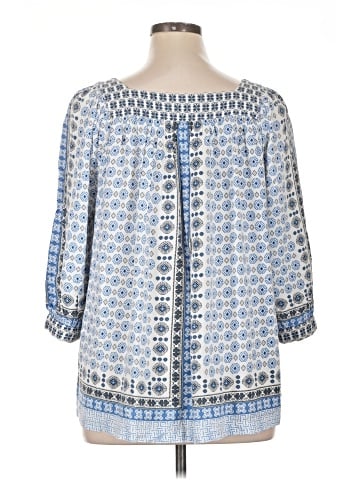 Caffé Marrakesh 3/4 Sleeve Blouse (view 2)