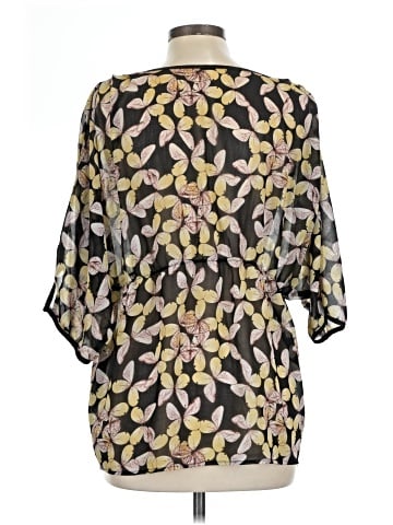 Tulle 3/4 Sleeve Blouse (view 2)