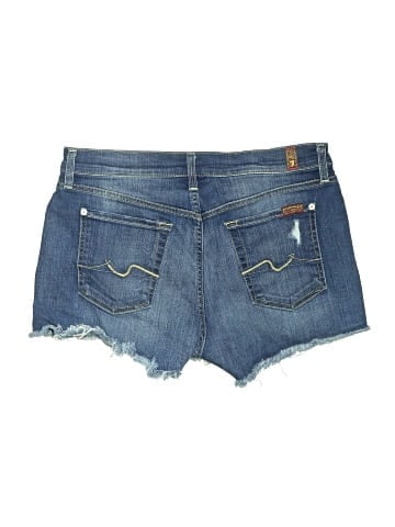 7 For All Mankind Denim Shorts (view 2)