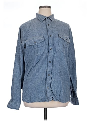 Vince. Long Sleeve Button-Down Shirt (view 1)