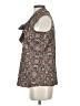 Tahari by ASL 100% Polyester Brown Sleeveless Blouse Size XS - photo 5