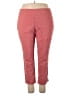 Carolina Belle 100% Rayon Solid Pink Active Pants Size 22 - photo 1