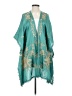 Soft Surroundings 100% Viscose Teal Kimono Size S - photo 1