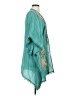 Soft Surroundings 100% Viscose Teal Kimono Size S - photo 4