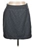 Athleta Solid Gray Casual Skirt Size L (tall) - photo 1