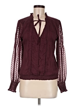 Abercrombie & Fitch Long Sleeve Blouse (view 1)