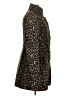 Via Spiga Animal Print Brown Coat Size 14 - photo 4