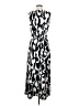 Kriss 100% Polyester Graphic White Casual Dress Size S - photo 2