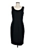 Della Roufogali 100% Polyester Solid Black Cocktail Dress Size 8 - photo 1