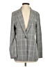 Treasure & Bond Plaid Gray Blazer Size S - photo 1