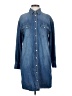 Pendleton Blue 3/4 Sleeve Button-Down Shirt Size S - photo 1