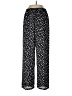 Zelda 100% Polyester Polka Dots Black Casual Pants Size L - photo 1