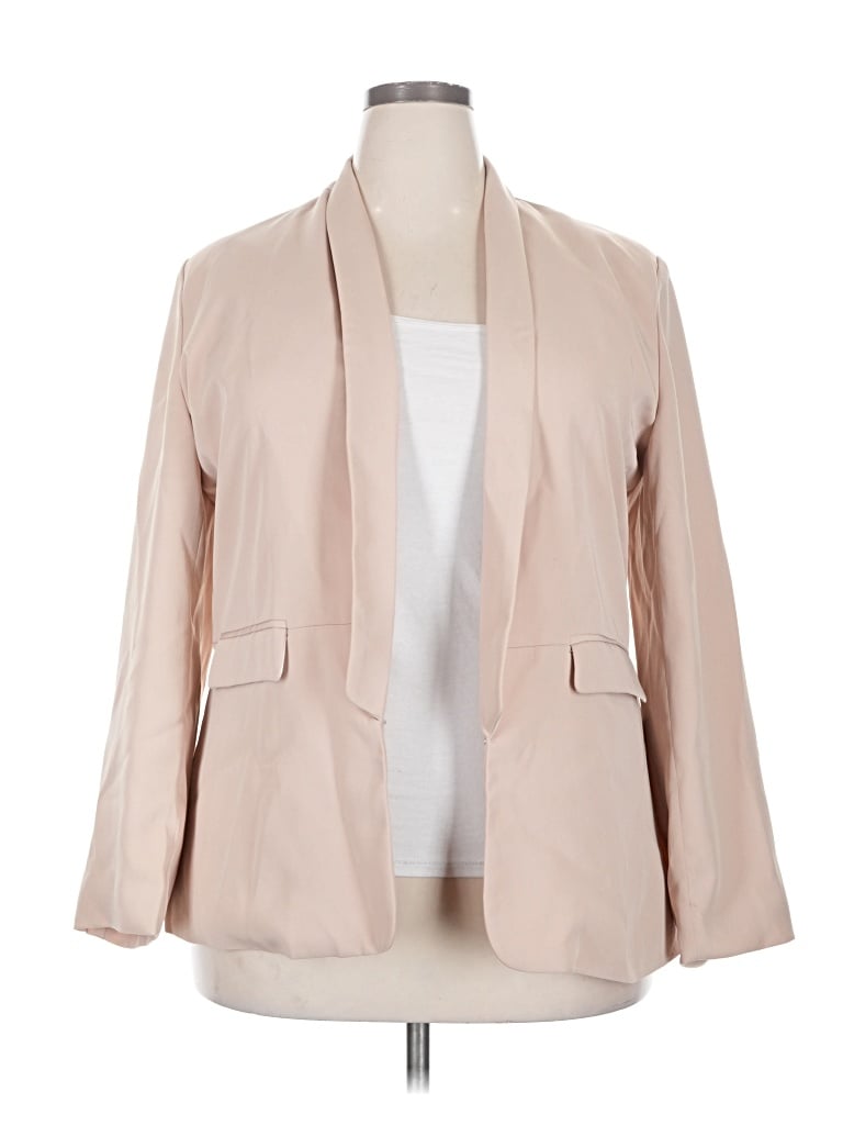 Pre-owned Urban Coco Blazer Jacket In Tan