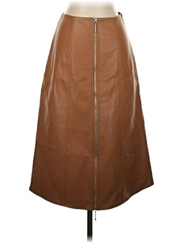 French Connection Faux Leather Skirt (view 1)